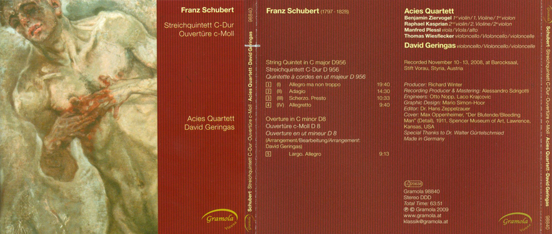 ALLMUSIC | Franz Schubert: Streichquintett C-Dur; Ouvertüre c-moll